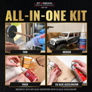 STARBOND CA Glue with Activator Kit – Thin, Medium & Thick 2 oz Bottles with 6 oz Accelerator – Premium… — 5