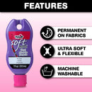 Tulip Soft Fabric Paint, Permanent Fabric Paint for Clothes, Rainbow Colors, 10 Pack, 1 fl oz bottles, Matte Finish Stays Flexible After Washing | 1 Fl Oz (Pack of 10) — 4