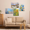 ESRICH Stretched Canvas for Painting, 2 Pack 8x10 Canvas Value Pack, Primed Acid-Free Cotton Blank Canvas, Paint Canvases for Oil & Acrylic Paint. | 8x10in — 7