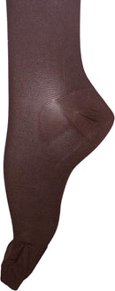 Truform 20-30 mmHg Compression Pantyhose, Women's Hosiery Support Tights, Black, Petite — 8