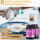 Puduo Epoxy Resin Kit 36OZ, Newly Formulated Crystal Clear Epoxy Resin — 5
