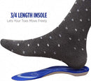 Comfort Zone Tri-Balance 3/4-Length Gel Insoles for Men, 8-12, 1-Pack - 1 Pack — 4