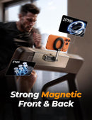 Upgraded Magnetic Phone Holder for Gym, 360° Rotatable Base, Dual-Magnet photo 3