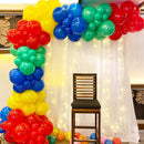 Red Blue Yellow Green Balloons 12 Inch Rainbow Colorful Latex Party Balloon — 4