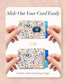 Shorogyt Compatible with Magsafe Wallet for Women, Watercolor Flower photo 4