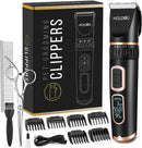 HOLDOG Dog Clippers Professional Heavy Duty Grooming Clipper 3-Speed Low Noise High Power Rechargeable Cordless Pet Tools for Small & Large Dogs Cats Pets with Thick Coats — 1