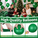 Dark Green Balloon 12 Inch, 110pcs Latex Party Balloons Helium Bright Color for Birthday Baby Shower Wedding Party Supplies Arch Garland Decoration | 12inch (Normal) | B23-dark Green — 4