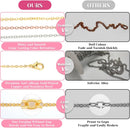selizo Chains for Jewelry Making, 60ft Jewelry Making Chains for Necklace with Pliers, Open Jump Rings and Lobster… — 5