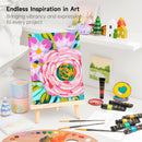 Shuttle Art Acrylic Paint Set, 15 x 12ml Tubes Artist Quality Non Toxic Rich Pigments Colors Perfect for Kids Adults Beginners Artists Painting on Canvas Wood Clay Fabric Ceramic Crafts | 15 Colors | 0.4 Fl Oz (Pack of 15) — 7