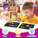 Party Favors for Kids 4-8-12: 10 Pack Scratch Rainbow Art Crafts Notebook — 5