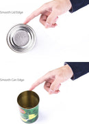 Safety Manual Can Tin Opener,Stainless Steel Ergonomic Anti Slip Design with Smooth Edge Side Cut No Sharp Cuts Can… — 3