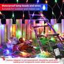 LYHOPE 12ft x 5ft 360 LED Christmas Net Lights, 8 Modes Low Voltage Mesh Christmas Decorative Lights for Xmas Trees, Bushes, Wedding, Garden, Outdoor, Indoor Decor (Multi-Color) — 3