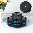 Topwey 360 Rotating Pencil/Pen Holder for Desk in Black — 2