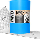 VViViD Blue Stencil Vinyl Masking Film with Anti-Bleed Technology (24in x 30ft) | 24" x 30ft — 1