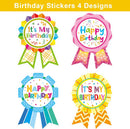Fancy Land Happy Birthday Stickers for Kids Classroom Birthday Gifts 200 | Pastel — 2