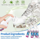 Yass Clean Shoe Cleaner, Water-Free Sneaker Cleaner Foam, White Shoe Cleaner Kit with Brush for Sneaker, Tennis, Leather, Canvas, Golf, Boot, 4 Pack 6.76 Oz — 8