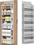 6 Tiers Over The Door Organizer, Behind The Door Storage Hanging Shelves — 1