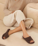 Litfun Orthopedic Slippers for Women Arch Support House Shoes - Brown — 2