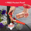 Pocket Hose Ballistic Double UV 50 FT Expandable Garden Hose, Pocket Pivot — 8