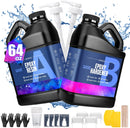 64OZ Epoxy Resin Kit, Clear Resin No Yellowing No Bubble for Molds & Craft — 1