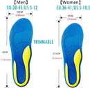 2 Pairs Goofort 3D-Xpain Anti-Fatigue Gel Insoles for Pain Relief & Plantar Fasciitis – Comfort Wellington Shoe Inserts for Men & Women Ideal for Working Boots Standing, Walking Inner Sole - 3d-xpain Classic — 5