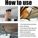 200 ML Headliner Repair Glue, Car Roof Liner Quick Repair Adhesive, Car Roof Fabric Glue with Brush — 7