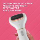 Amopé Pedi Perfect Electric Callus Remover Foot File w/ Diamond Crystals, Pedicure Tool for Feet, Removes Hard & Dead Skin, Feet Scrubber & Buffer, Splashproof, w/ Extra Coarse Roller Head, 1 Count — 5