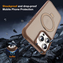 SKYLMW Compatible with iPhone 16 Pro Max Case with Stand,Desert Brown — 7