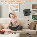 XXZU 72in Tablet Floor Stand Tripod, Aluminum Tablet Stand Holder for iPad photo 2