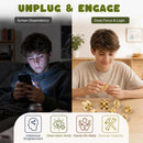 VolksRose 15pcs Wooden Brain Teaser Puzzles, IQ Challenge Puzzle Games, Logic Smart Mind Puzzle Box Lock Toy Removing Assembling 3D Small Puzzle Gift Set for Adults Teenagers Kids, 1.8inch 4.5cm — 4