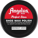 Angelus Perfect Stain Shoe Wax Polish, Professional Shoe Polish For Leather Shoes & Boots, 3 fl oz | Midnight Green — 3
