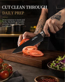 Amorston Knife Set 15 Piece Kitchen Knife Set with Block — 3