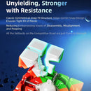 LiangCuber Moyu Aosu V7 M 4x4 Speed Cube Single-Track Magnetic Flagship Stickerless, Moyu AoSu WRM V7 4 by 4 Cube 96 Magnets — 5