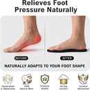 Wool Felt Insoles for Boots & Shoes, 100% Natural Warm Shoe Insoles - Black — 4