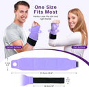 Wrist Ice Pack Wrap for Carpal Tunnel, Gel Ice Packs for Injuries Reusable - Purple — 7