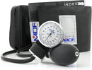 MDF Instruments, Calibra Aneroid Premium Professional Sphygmomanometer, Blood Pressure Monitor with Adult Cuff & Carrying Case, Lifetime Calibration, White Dial, Black Cuff, MDF808M11 — 1