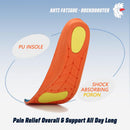 ROCKROOSTER Shock Absorbing Sport Athletic Insoles for Men & Women Shoe Inserts, Comfort, Arch Support, Fast Drying, Ideal for Sneakers Running Training Hiking Shoes & Boots, Pain Relief (RC920-L) - Rc920-new — 3