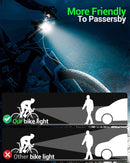 Victoper Bike Light, High Lumens Super Bright Bicycle Lite, 6+4 Modes USB Rechargeable Bike Headlight & Taillight Set, Waterproof Safety Bike Front & Rearlight for Road, Mountain, Night Riding — 4