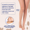 ElevateTech 1/2 Inch Heel Lifts, 2 Pcs Gel Heel Lift Inserts Height Increase Insoles for Leg Length Discrepancy Adjustable Shoe Lifts for Uneven Legs Soft Half Foot Insoles for Heels Pain, Women&Men — 4