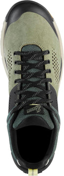 Danner Trail 2650 Hiking Shoes for Men - Durable Suede, Lightweight Textile with Breathable Mesh Lining, Ortholite Footbed & Vibram Traction Outsole - Oil Green/Jet Black - Suede — 4