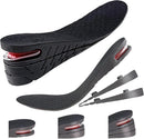 Height Increase Insoles, 3-Layer Height Boosters for Men Women (5.5 CM) - Black — 1