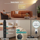 Floor Lamp, Upgraded 40W 4000LM Super Bright Torchiere LED Floor Lamps for Living Room, Stepless Dimmable Color… — 5