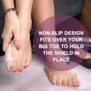 Promifun Gel Bunion Protector Shield, 10 Pack of Bunion Pads and Cushions, Bunion Guard for Big Toe, Relieve Foot Pain from Friction, Rubbing and Pressure - Clear | Clear(10Pcs) — 5