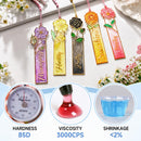 LET'S RESIN UV Resin Kit, 12 Colors Clear Colored UV Resin(20g Each) — 4