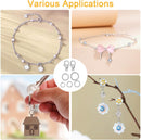 Anezus 1200PCS Jump Rings for Jewelry Making Kit, Jump Rings and Necklace Clasps with Jump Ring Pliers Tools for… — 2
