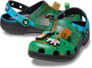 Crocs Unisex-Adult Classic Minecraft Clogs | 7 Women/5 Men | Minecraft/Green — 5