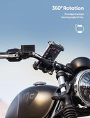 Lamicall Bike Phone Holder Motorcycle Mount - One-Hand Operation, Lockable — 4
