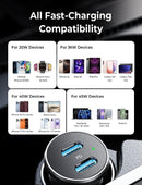 LISEN 90W USB C Car Charger USB C Fast Charge,45W PD&QC3.0 Fast Car Charger photo 6
