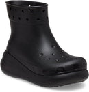 Crocs Unisex Crush Platform Waterproof Rain Boots – Black — 6