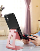 CreaDream Aluminum Cell Phone Stand, Adjustable Phone Holder for Desk photo 4